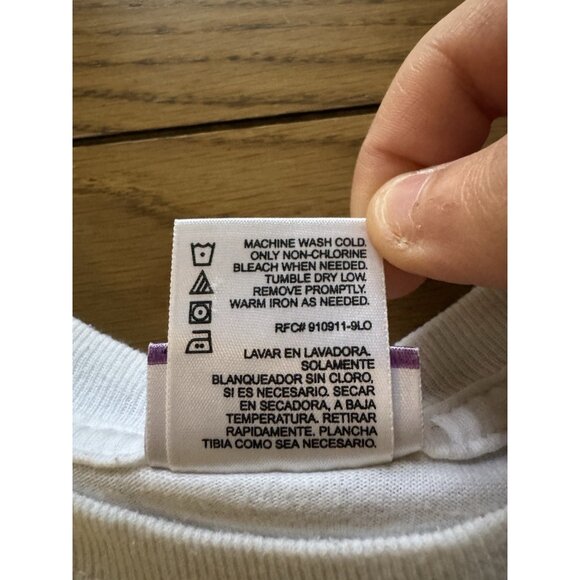 Angel In Disguise Women Cat Halloween T Shirt White Size Large Cotton Kitty - Picture 8 of 9